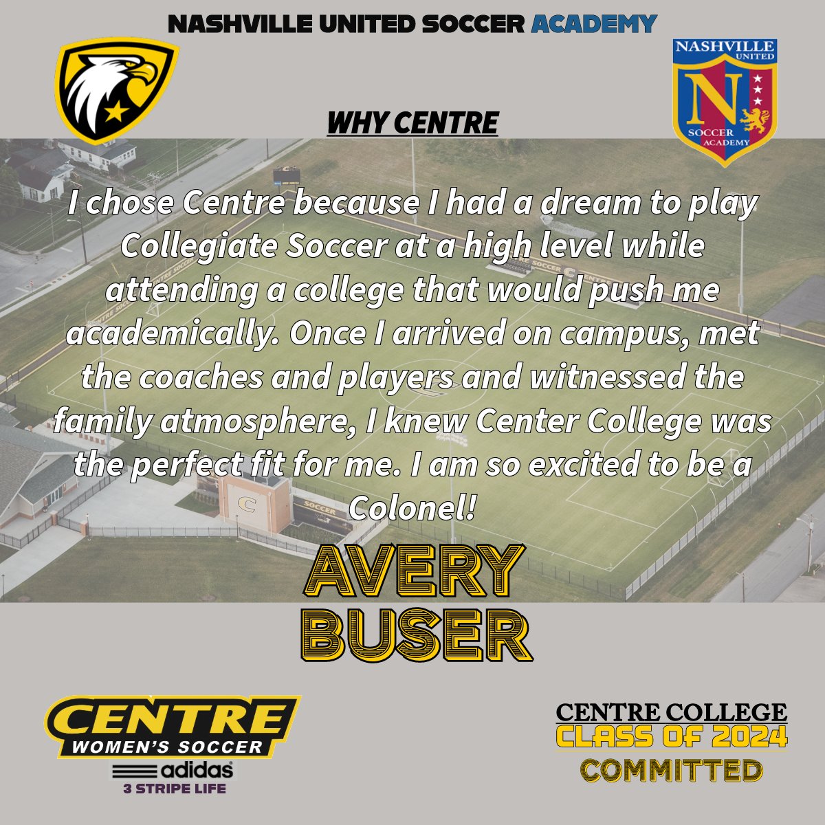 Centre Women's Soccer tweet media