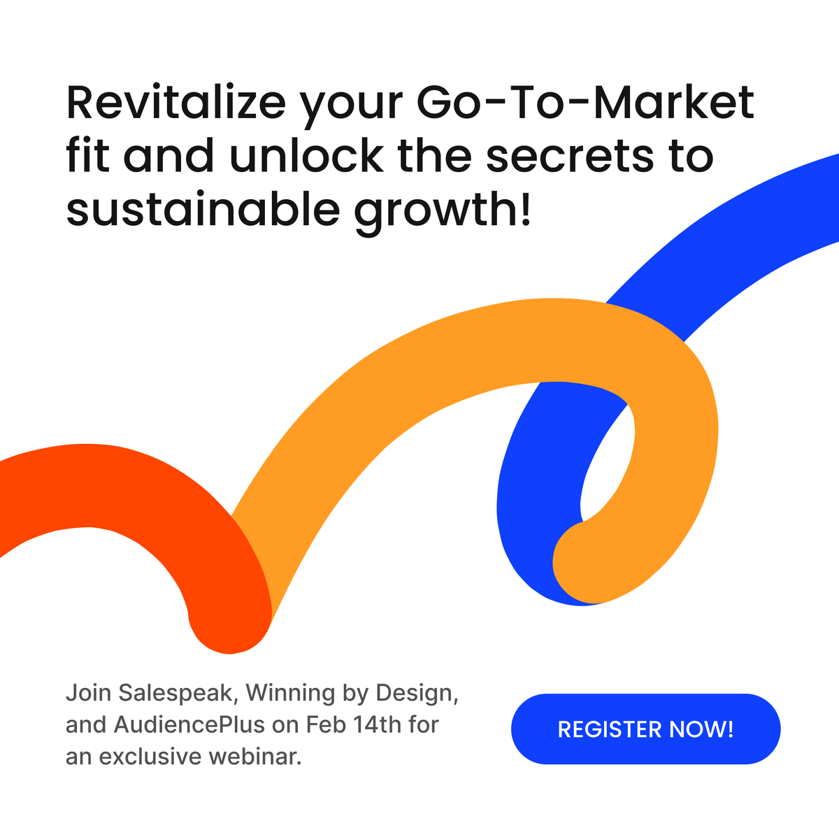 Feeling like your GTM strategy is on shaky ground? You’re not alone. I’m teaming up with the visionaries from Winning by Design (<a href="/Jacco_vd_Kooij/">Jacco van der Kooij |🇺🇦✌🏽🕊</a>) and AudiencePlus (<a href="/akennada/">Anthony Kennada</a>) to address the threats undermining GTM strategies and how to pivot for success. We’ll share why