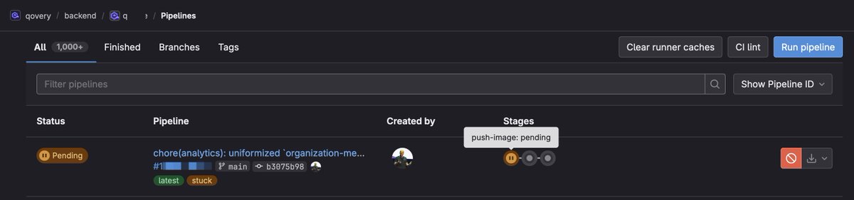 When your GitLab runners are deployed via Qovery, but Qovery stops the cluster because it's off working hours 😍 #EatYourOwnDogFood #SavingMoney