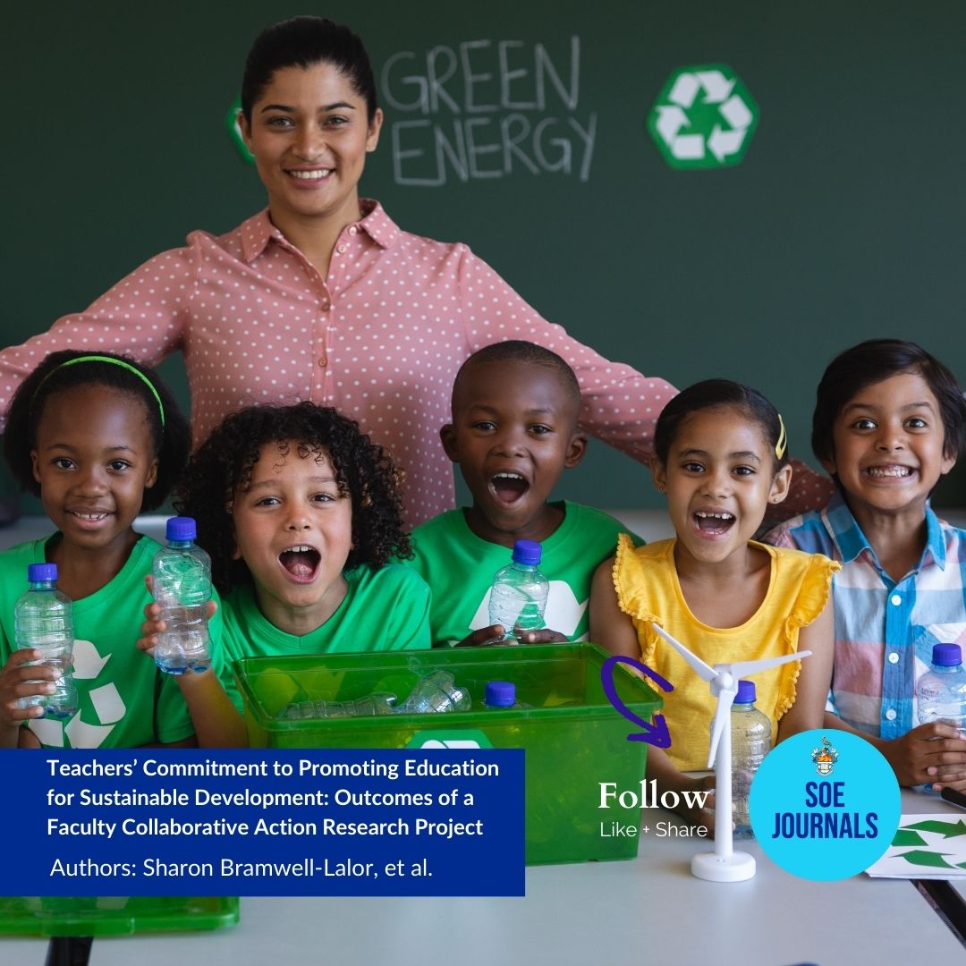 This study highlights the potential of teacher education programs to empower educators as crucial change agents for a more sustainable future. ESD skills were infused into six courses, leading to positive changes in 140 students' awareness.

Read at: doi.org/10.46425/c0445…