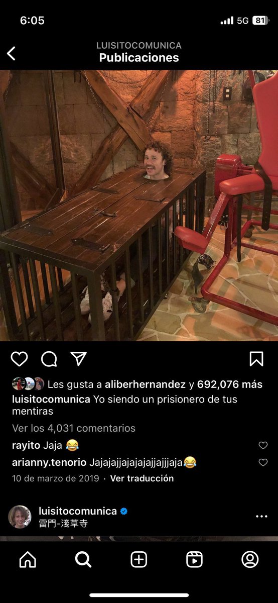 OlivaresBa_'s tweet photo. Luisito comunica diiiiijo que conoció a Ari en Octubre pero ya se tiraban comentarios desde antes 🤭 https://t.co/GQsAapOOXc