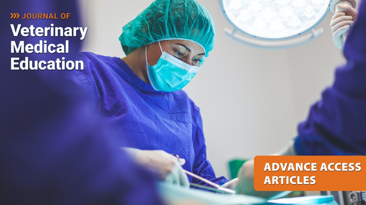 How do #veterinarystudents improve their learning with multimedia? Read a recent study in JVME #AdvanceAccess that reveals statistically significant correlations between number of videos viewed and certain exam scores. Learn more: bit.ly/jvmeAA13

<a href="/chaanddlerrrr/">Chandler Hansen</a> <a href="/malreddy/">Pradeep Reddy</a>