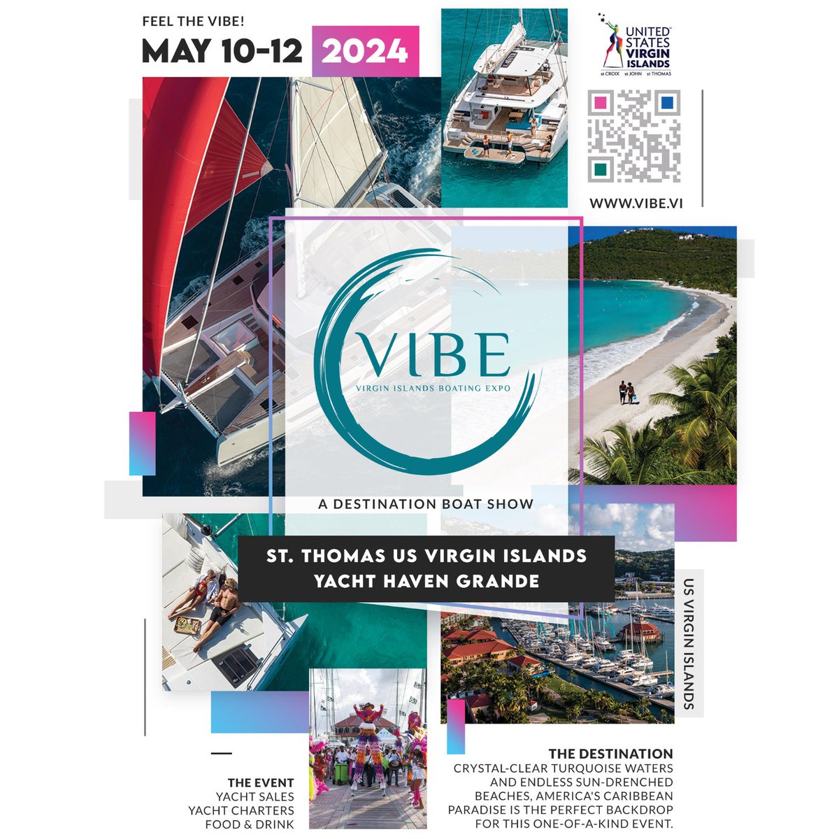 Attend the ultimate luxury yacht showcase, the Virgin Islands Boating Expo on May 10-12, 2024.  Join industry leaders and set sail for a weekend of luxury. Buy your tickets today at vibe.vi 

#vibeusvi #visitusvi  #miamiboatshow #caribbeanyachtshow