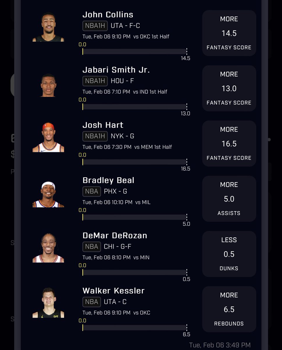 Lovindennyb's tweet photo. Free Twitter Play | 2•6•24 #NBA
Y’all To Quiet Today
Ya Fav Capper Must Let Ya Down
Inbox Me For The Premium 👑
Let’s Rock Out ‼️🍀
#100Plays🥷🏽
#BackendGang
#Gamblingx #GamblingCommunity #PrizePicks #FreePicks https://t.co/k23bimBr3c