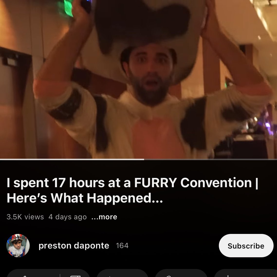 furSUDO's tweet photo. 'Non-furries respectfully invade furry conventions' has to be one of my favorite genres of furry-adjacent content.