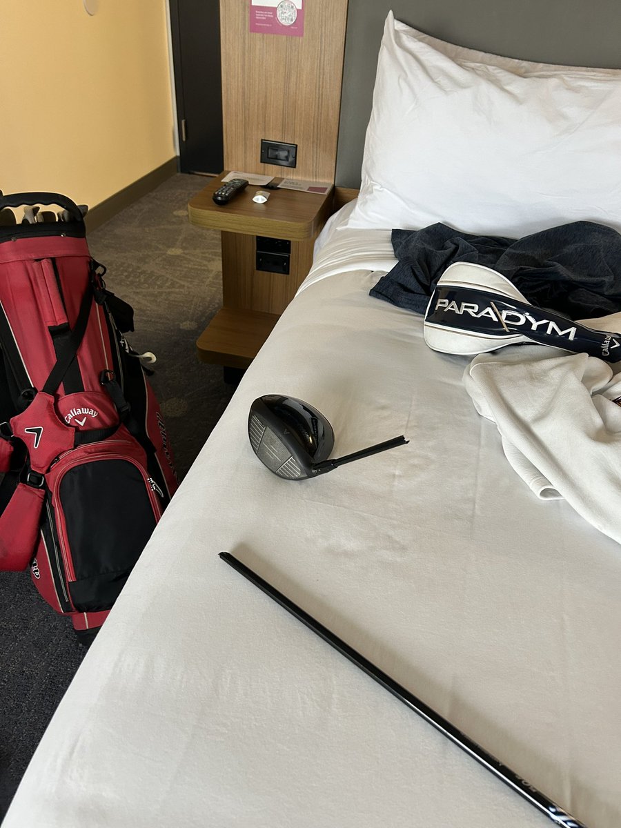 <a href="/Delta/">Delta</a> I was on flight DL1461 from JFK to PHX this morning. I had my golf clubs in a travel bag, upon arrival at my hotel I discovered that my driver had been damaged at some point during travel. What do you recommend I do regarding this matter?