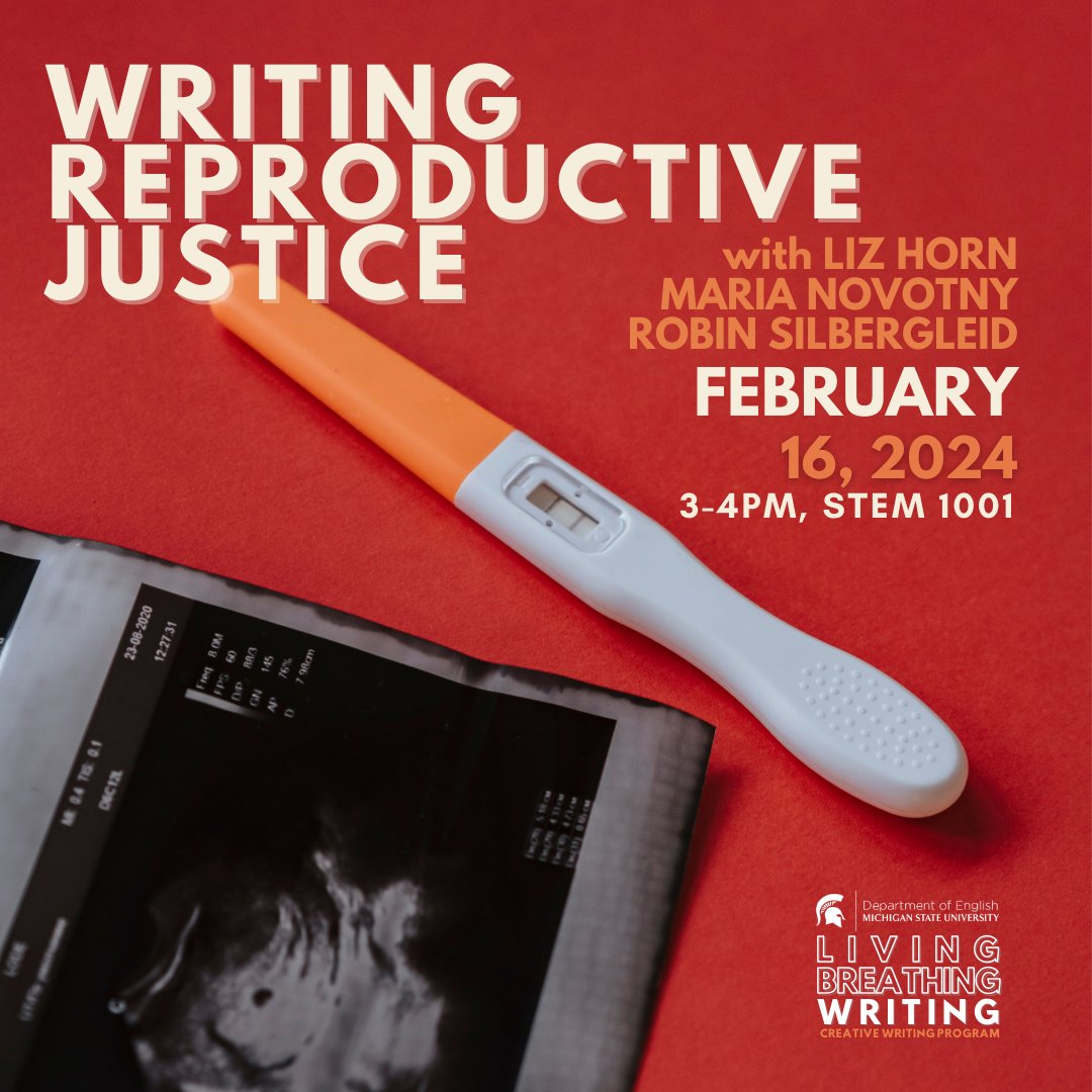 Robin Silbergleid (@rsilbergleid) on Twitter photo Please join me and collaborators from <a href="/artofif/">ART of Infertility</a> for a workshop on Writing Reproductive Justice, Friday, Feb 16, 3 pm. <a href="/MSUEnglish/">MSU English Dept</a> Please join me and collaborators from <a href="/artofif/">ART of Infertility</a> for a workshop on Writing Reproductive Justice, Friday, Feb 16, 3 pm. <a href="/MSUEnglish/">MSU English Dept</a>