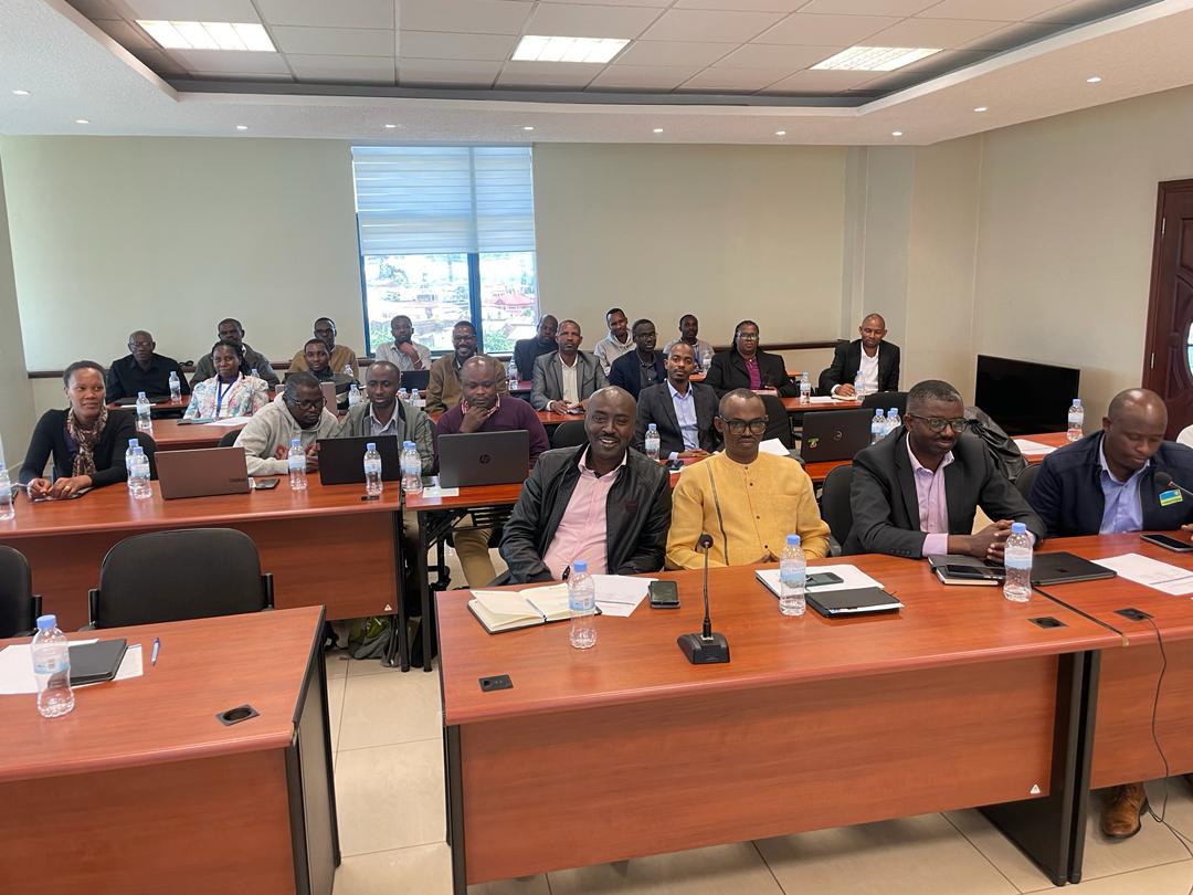 RISARwanda's tweet photo. Today, the #CybersecAwareness session for @RwandaLocalGov staff continued today in @RwandaSouth. Districts' staff handling personal data gathered to learn about #DPPLaw , to ensure compliance with Law No. 058/2021 of 13/10/2022 relating to protection and privacy of personal data. https://t.co/GCa11FMOYY
