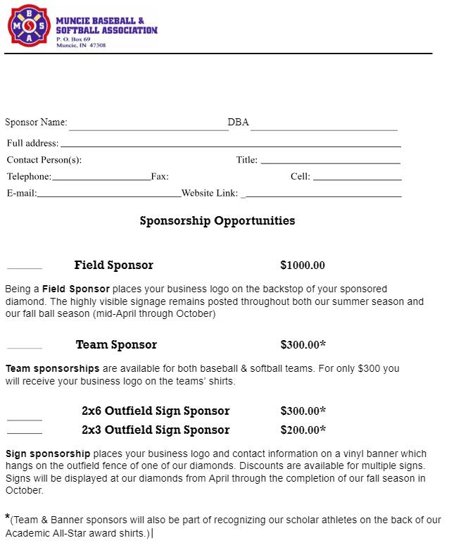 Muncie Baseball & Softball Association (@baseballmuncie) on Twitter photo 