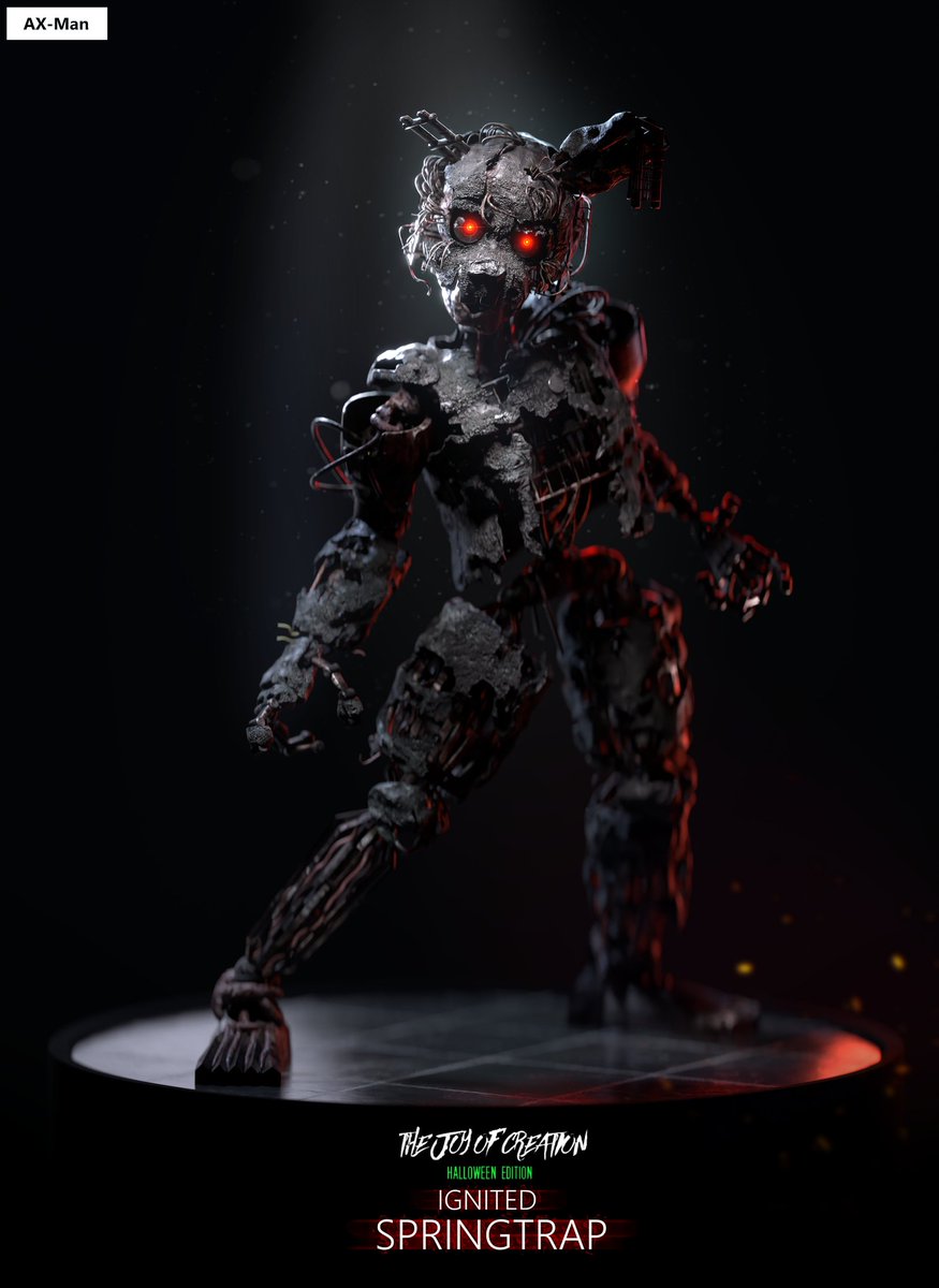 Hell Yes! My version of Ignited Springtrap is ready! I had so much fun ...