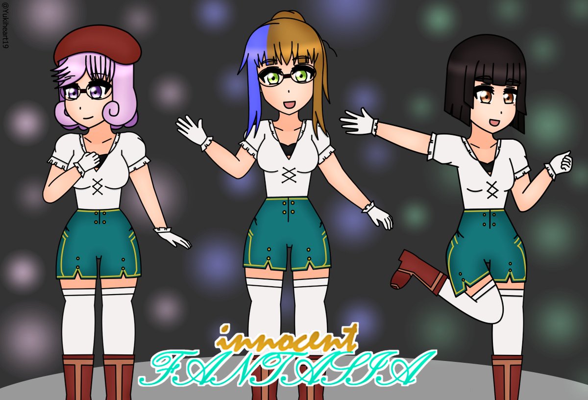 YukiHeart19's tweet photo. Because every hero needs someone to protect, we support you T.O.H.A!
Innocent Fantasia Manon (@GalaaxyGR), Kurone (@LapinHaze) & Luna my OC are part of the subunit.
#InternationalStarSIProject #OzoraGakuen #LLADIdols #ProjectOCStars https://t.co/qm7UfOicBn