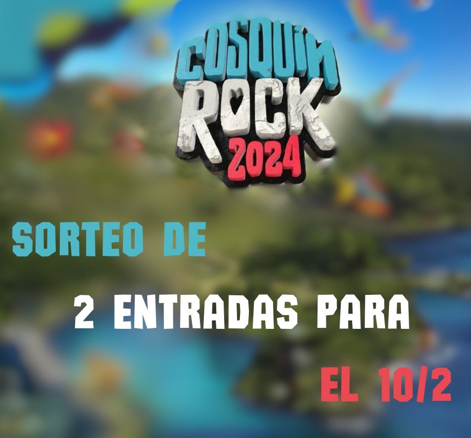 CiudadUniverFM's tweet photo. 🚨SORTEAMOS 2 ENTRADAS PARA EL COSQUÍN ROCK DÍA 1🚨

➡️Para participar tenes que:
-Dar RT y like a este tweet 
-Seguir a @CiudadUniverFM y @ContinentalCba 

📣Sortea el 9/2 y se retira por @ContinentalCba en Dean Funes 266

Avisaremos por este medio a los ganadores‼️ https://t.co/ZrlSuaiSJn