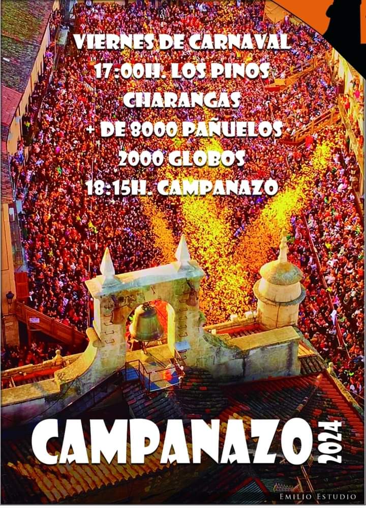 Toda la vida llevamos presumiendo que "si el río crece lo toreamos" y ¿4 gotas nos van a dejar en casa?
Este viernes vamos a desafiar a la tal Karlotta, y aunque "traigamos agua hasta los pies"tenemos que dar un #Campanazo ¡para la historia!
Por nosotros no va a quedar y ¿por ti?