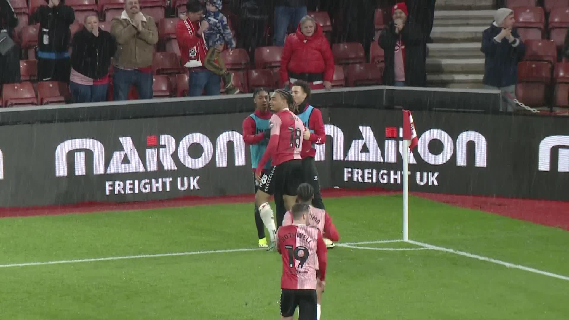 PICK THAT OUT 🤯@SouthamptonFC's Sékou Mara hits the sweetest of strikes 🍬#EmiratesFACup