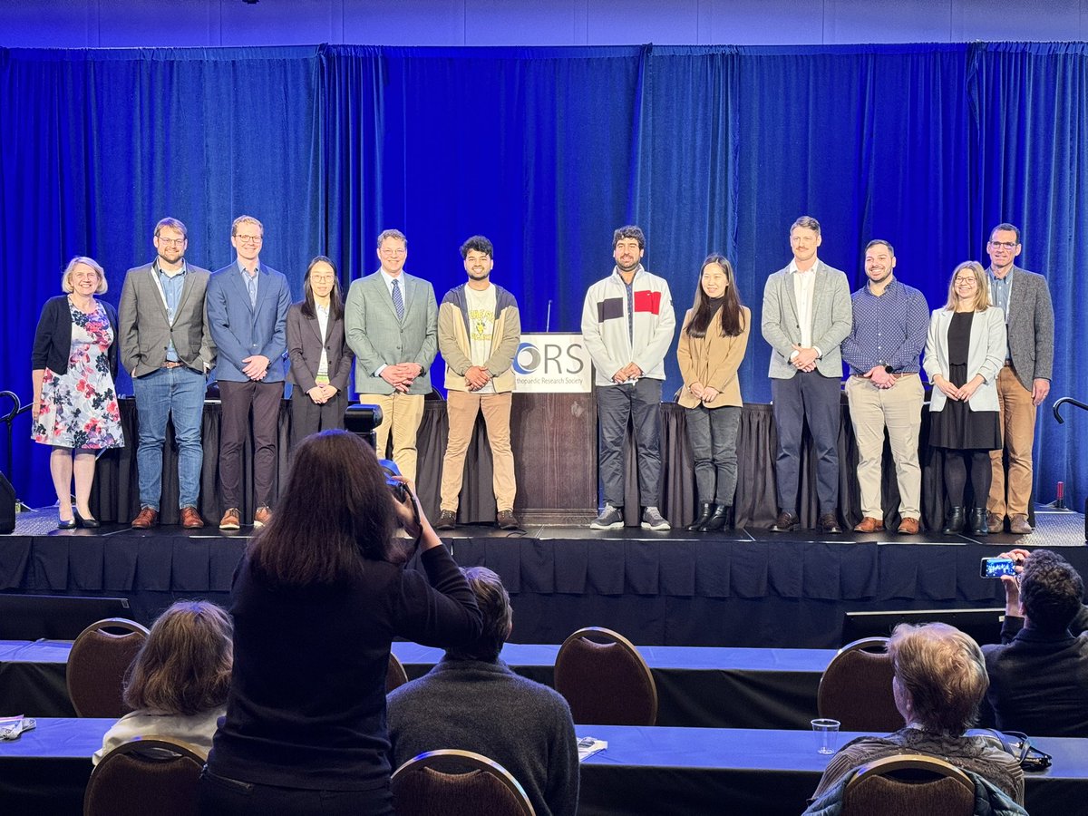 Hani Awad ❄️ (@awad_lab) on Twitter photo Congratulations to Dr. Rahul Alenchery (@WakingLlama) for winning the <a href="/ORSsociety/">Orthopaedic Research Society</a> New Investigator Recognition Award (NIRA). An amazing end to his PhD journey and the start of a wonderful career in science. #URochesterResearch #Meliora #ProudPI Congratulations to Dr. Rahul Alenchery (@WakingLlama) for winning the <a href="/ORSsociety/">Orthopaedic Research Society</a> New Investigator Recognition Award (NIRA). An amazing end to his PhD journey and the start of a wonderful career in science. #URochesterResearch #Meliora #ProudPI