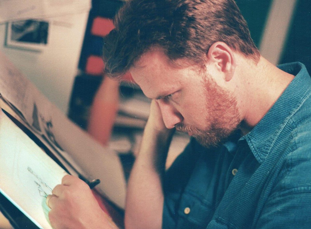 DanPovenmire's tweet photo. This is the first photo ever taken of me in which I was drawing Phineas and Ferb https://t.co/z5Ky1D6QR5