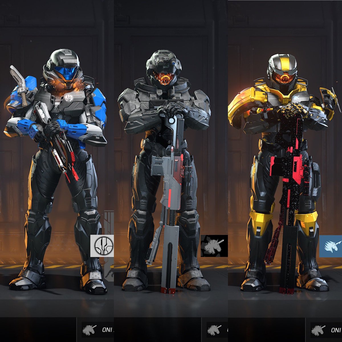 VoltageWolfX's tweet photo. “Another one!” As DJ Khaled would say! 😂

Close ups of Fireteam Banished. 🔥

@ScottishSparta @OniArchiveIG 

#HaloSpotlight #Halo #HaloInfinite #Spiritoffire https://t.co/CNdSqKBCeB