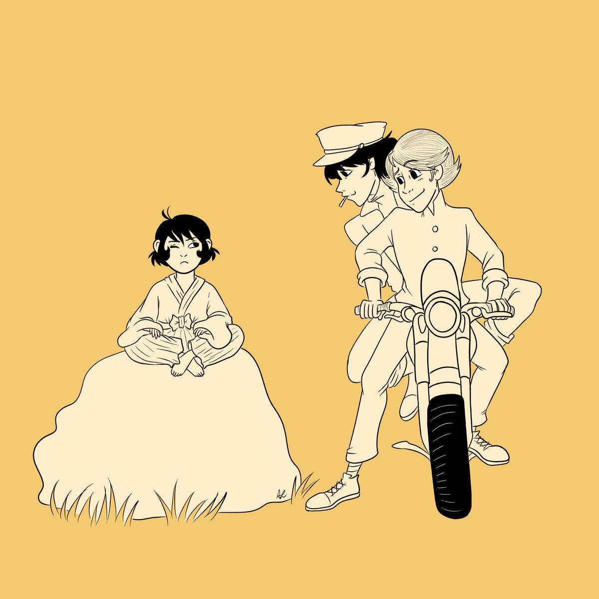 agudoodles's tweet photo. #lupinweek2024
Day 2: CHILDHOOD

"What if we befriend the samurai kid?" https://t.co/aH8PuZOvwq