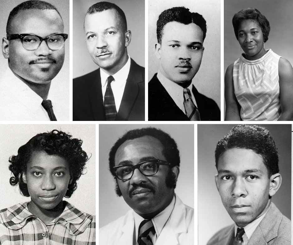 In honor of Black History Month, we're recognizing the extraordinary lives and contributions of Black and African American historical figures at KU Medical Center. We invite you to explore stories of some remarkable figures in our history online: bit.ly/3w953Hh