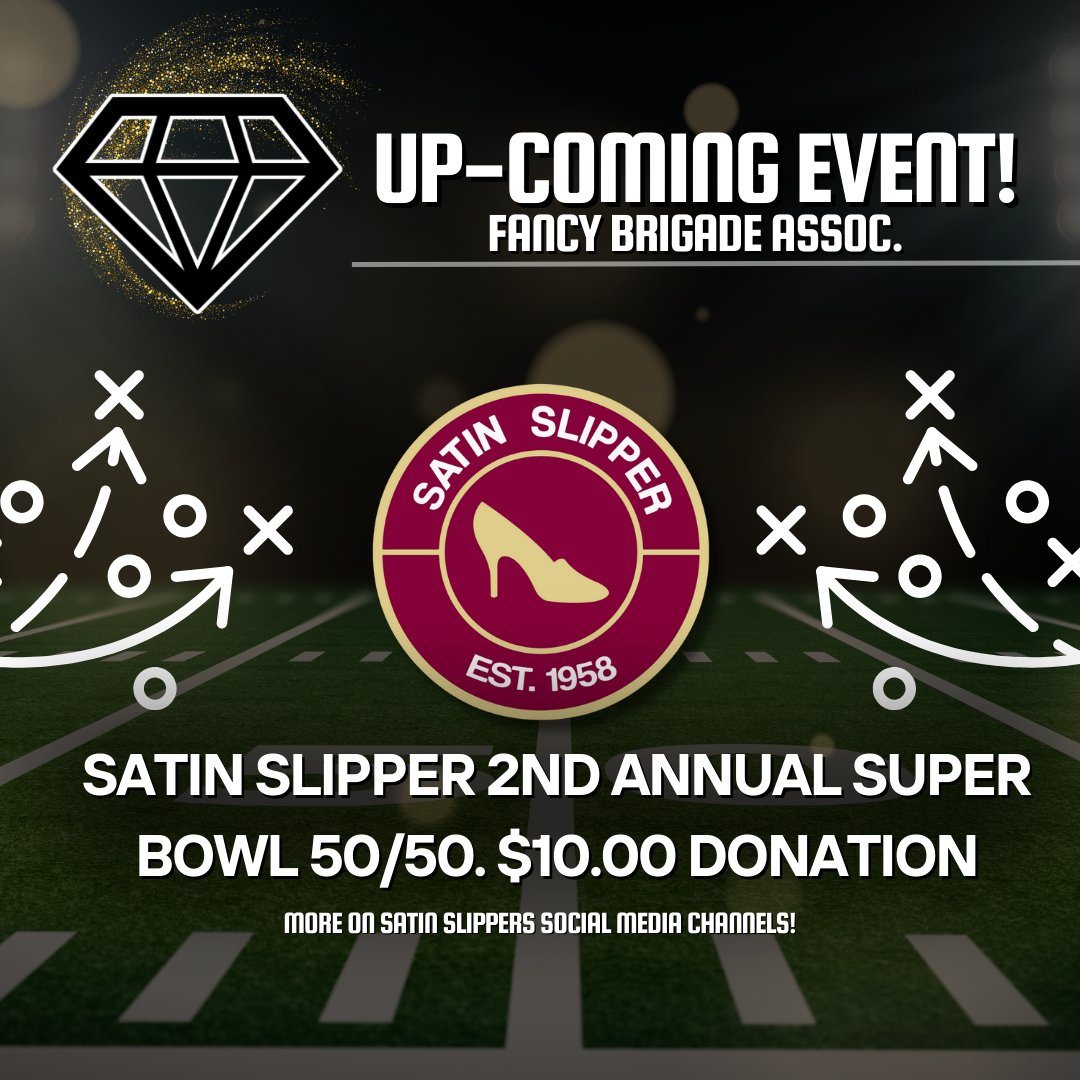 🏈Don't miss out on this gem on an event! 🏈
<a href="/SatinSlipperNYB/">Satin Slipper NYB ™</a> 2nd annual Super Bowl 50/50! A $10.00 donation to the club!
Post Sponsor: <a href="/OlivieriJeweler/">Olivieri Jewelers</a> - 2523 S Broad St Philadelphia, PA 19148
Looking for the perfect Valentine's Day gift? <a href="/OlivieriJeweler/">Olivieri Jewelers</a> has you covered!