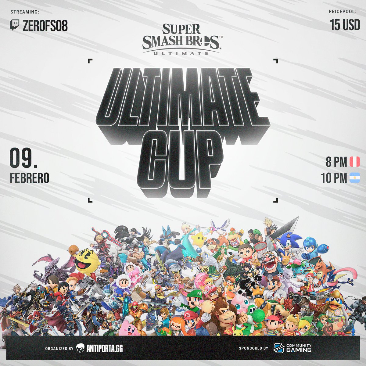 TJS_esports's tweet photo. ¡Hola!

Desde que apostamos por SSBU la consigna fue potenciar el crecimiento de la comunidad, aún no contamos con la logística para organizar un presencial, pero conseguimos organizador para torneos online.

Inscríbanse, es gratis y esperamos su apoyo.

Link abajo uwu 👇 https://t.co/hj9ON89URl