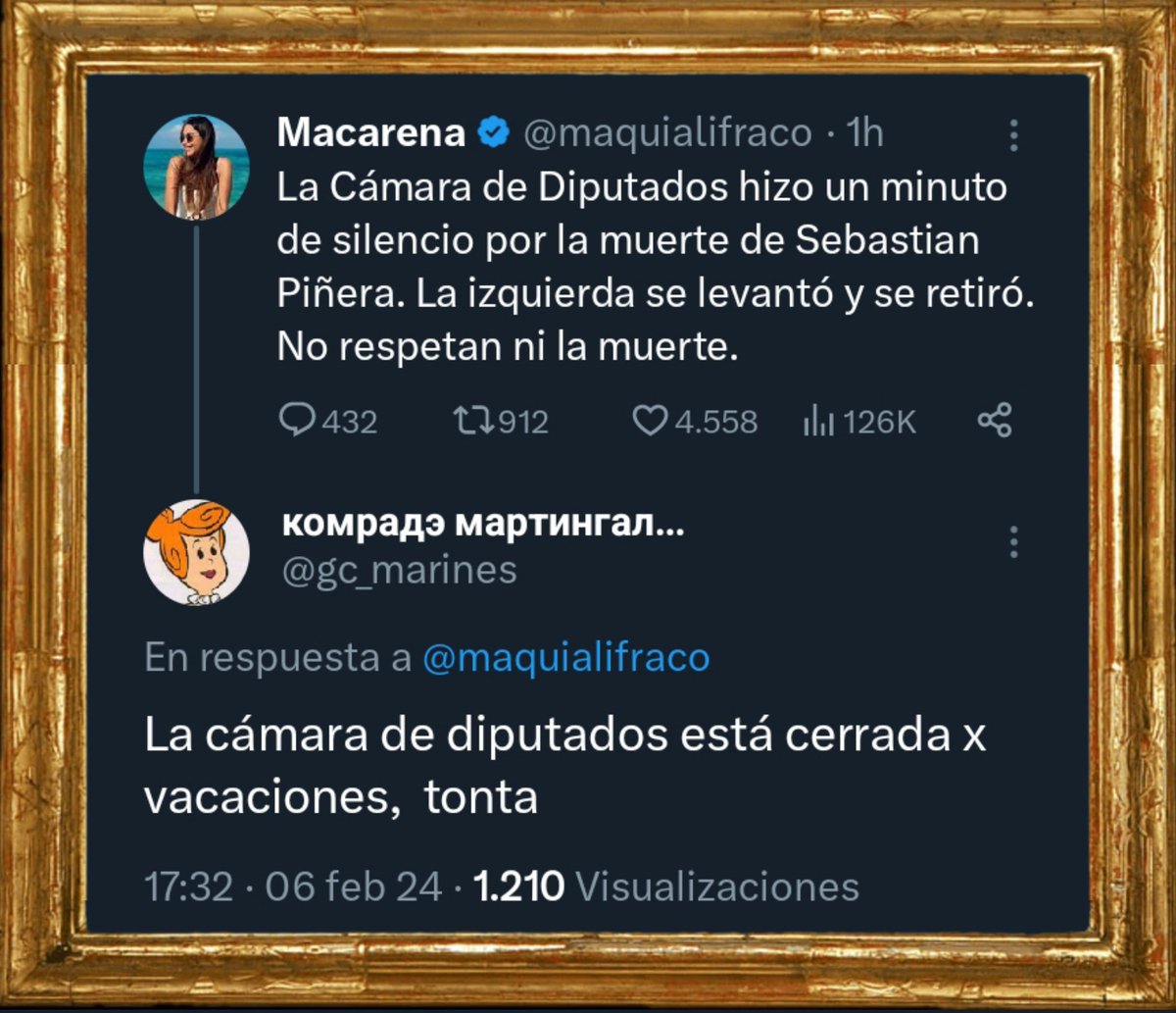 🖼️«Aun ni se enfría y ya lo usan para difundir fake news»
Óleo sobre tela, febrero 2024.