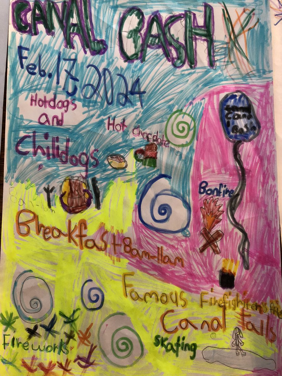 CanalBash's tweet photo. Check out some of the great Canal Bash posters from #Newburghpublicschool gr 1/2
Displayed at the #NewburghPharmcy #AbramsBakery, Newburgh Fire station and Newburgh Post Office https://t.co/7cda4UKTtn