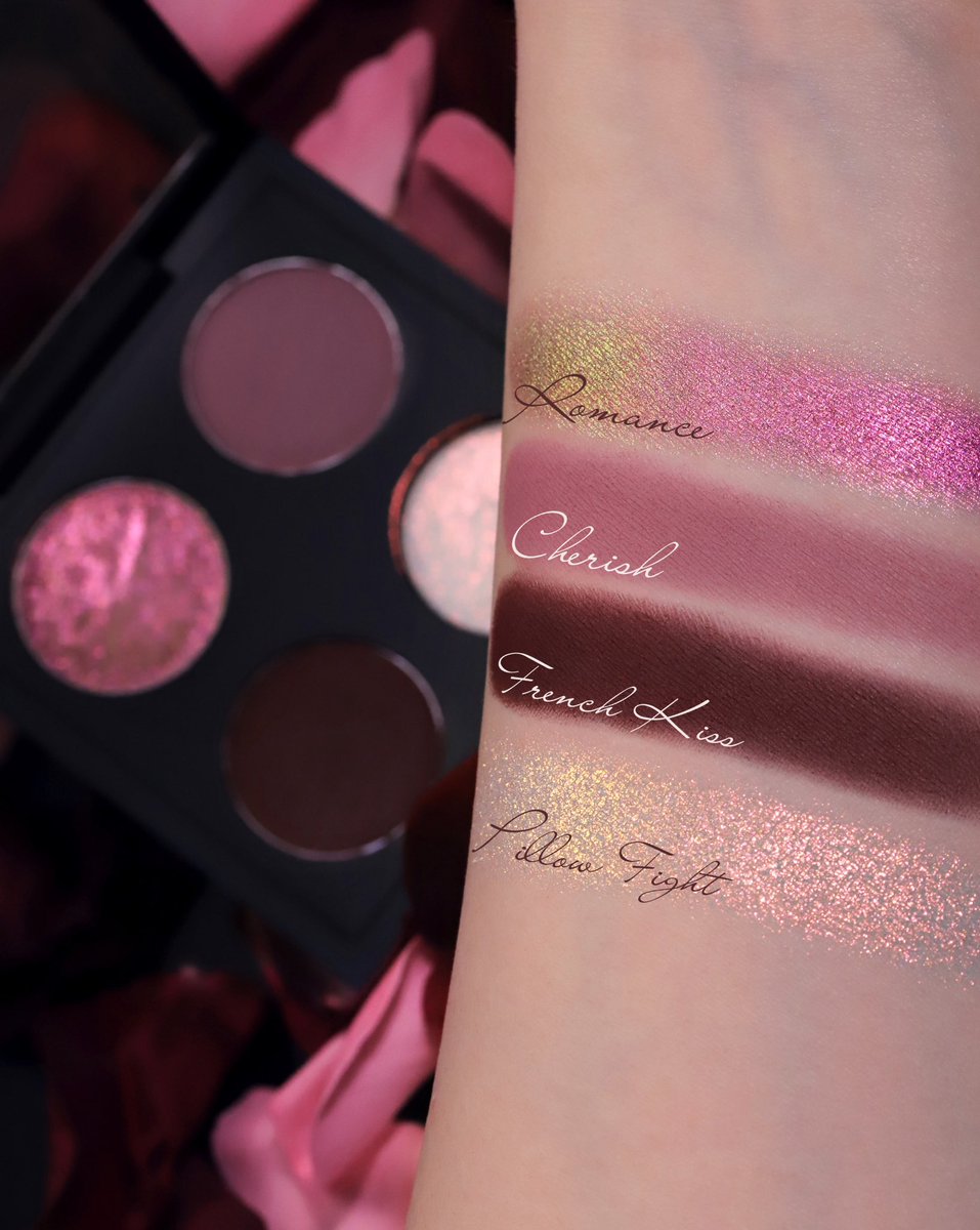 💖GIVEAWAY. Love is in the air! 💖 Celebrate the Valentine’s spirit with our giveaway! Win the Karla Cosmetics Romance Quad Multichrome Palette.

 To enter: 
1. Follow @Karlacosmetics 
2. Love &amp; retweet this post 
3. Tag your friend or loved one you’re celebrating Valentine’s Day