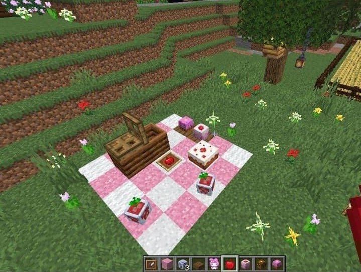 lovesickdoe's tweet photo. let's have a minecraft picnic together? https://t.co/LuLA8cp0Kc