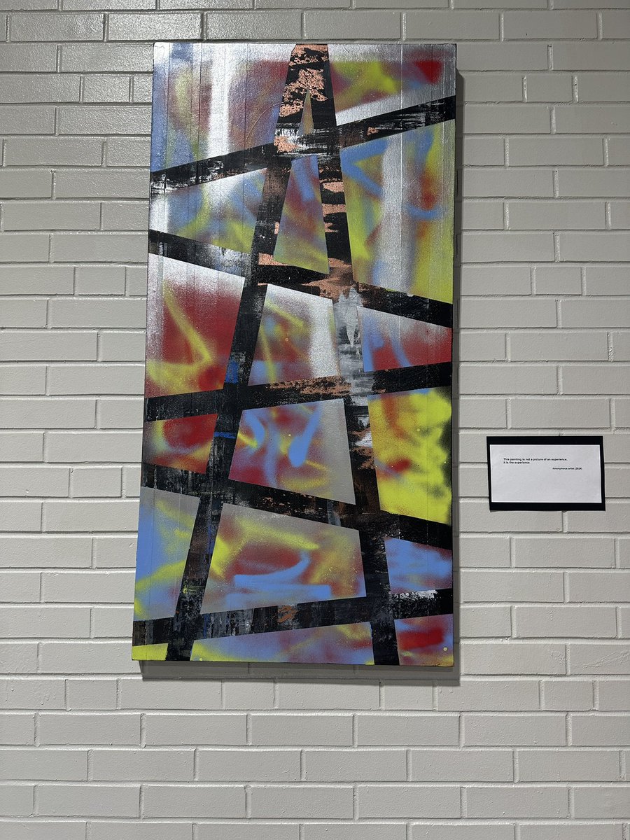Thank you, <a href="/kdubsartclass/">Dubinsky's Art Class</a>, for the beautiful display! Student artwork now hangs on the walls that were once covered with soot ❤️  We even have an anonymous artist 😉 #Resilience #Hope #EFProud #Anniversary