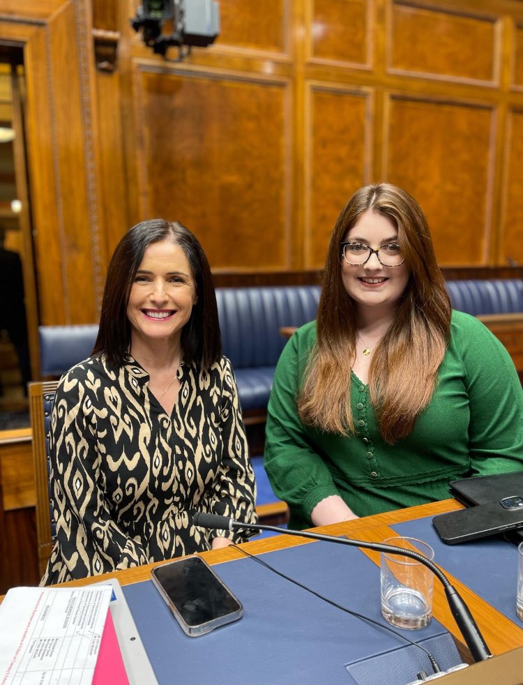 Delighted to have been appointed Chair of the Executive Office Committee, scrutinising the work of the First and deputy First Minister; I also have the significant added bonus of my party colleague @connieegan94 as Deputy Chair!