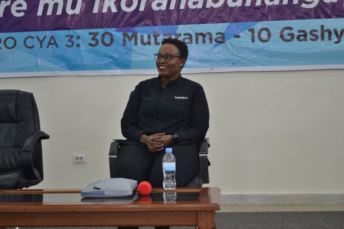 RISARwanda's tweet photo. @LilyLarisse yabibukije kandi uruhare rwabo mu gufasha #Abanyarwanda gusaba serivisi bifashishije ikoranabuhanga #Byikorere.  Yabasabye gufasha abaturage kwisabira serivisi bakenera binyuze mu #Irembo, no kubafasha kurinda amakuru yabo bwite. #DPPLaw #CyberSecurity https://t.co/W3SeOCk22a