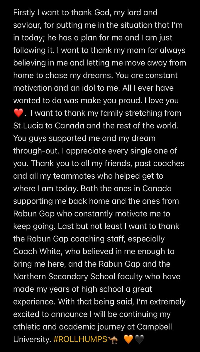 Had an amazing OV last weekend ‼️
I was already 100% committed but now I’m 1000% COMMITTED and we do the pen and paper TOMORROW‼️#ROLLHUMPS🐪 🧡🖤
<a href="/730scouting/">730 Scouting</a> <a href="/coachdtwhite/">Derek White</a> <a href="/CoachHornor/">Ross Hornor</a> <a href="/Coach_BHarris/">Coach Braxton Harris 🐪</a>
