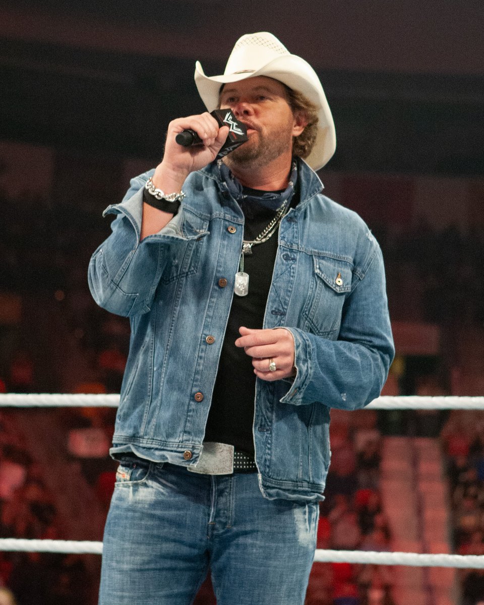 WWE's tweet image. WWE is saddened to learn that country music star and former Raw guest host Toby Keith has passed away.

WWE extends its condolences to Keith’s family, friends, and fans.