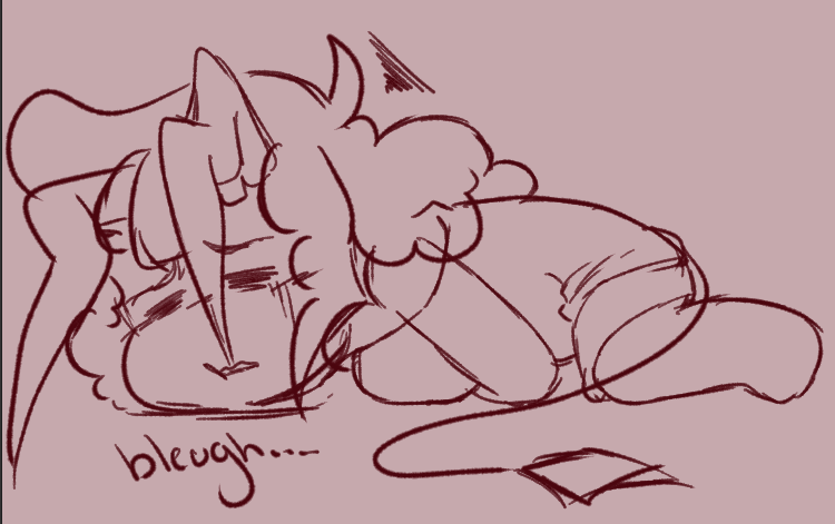 StarLogsVT's tweet image. i t5hink i got some sort of stomach bug cause dear god i feel miserable and the horrible cramping isnt helping qmq

just trying to ignore and power through it,,