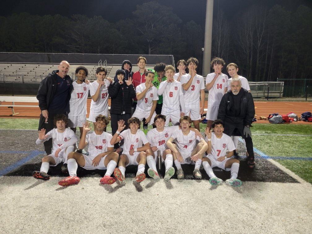 It’s another WIN for the Milton varsity boys team! 🦅⚽️🏆  They beat Roswell 2-0.