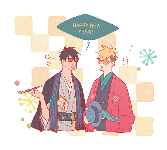 3Mega's tweet image. Trigun
Happy New Year!!!🐉