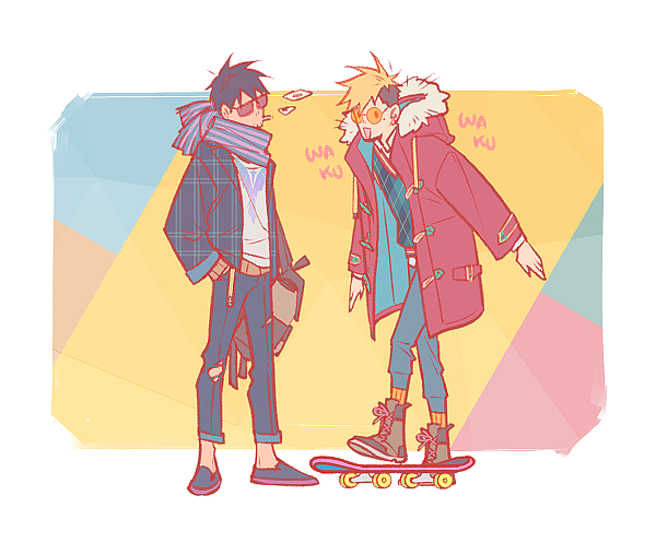 3Mega's tweet image. Trigun
College AU