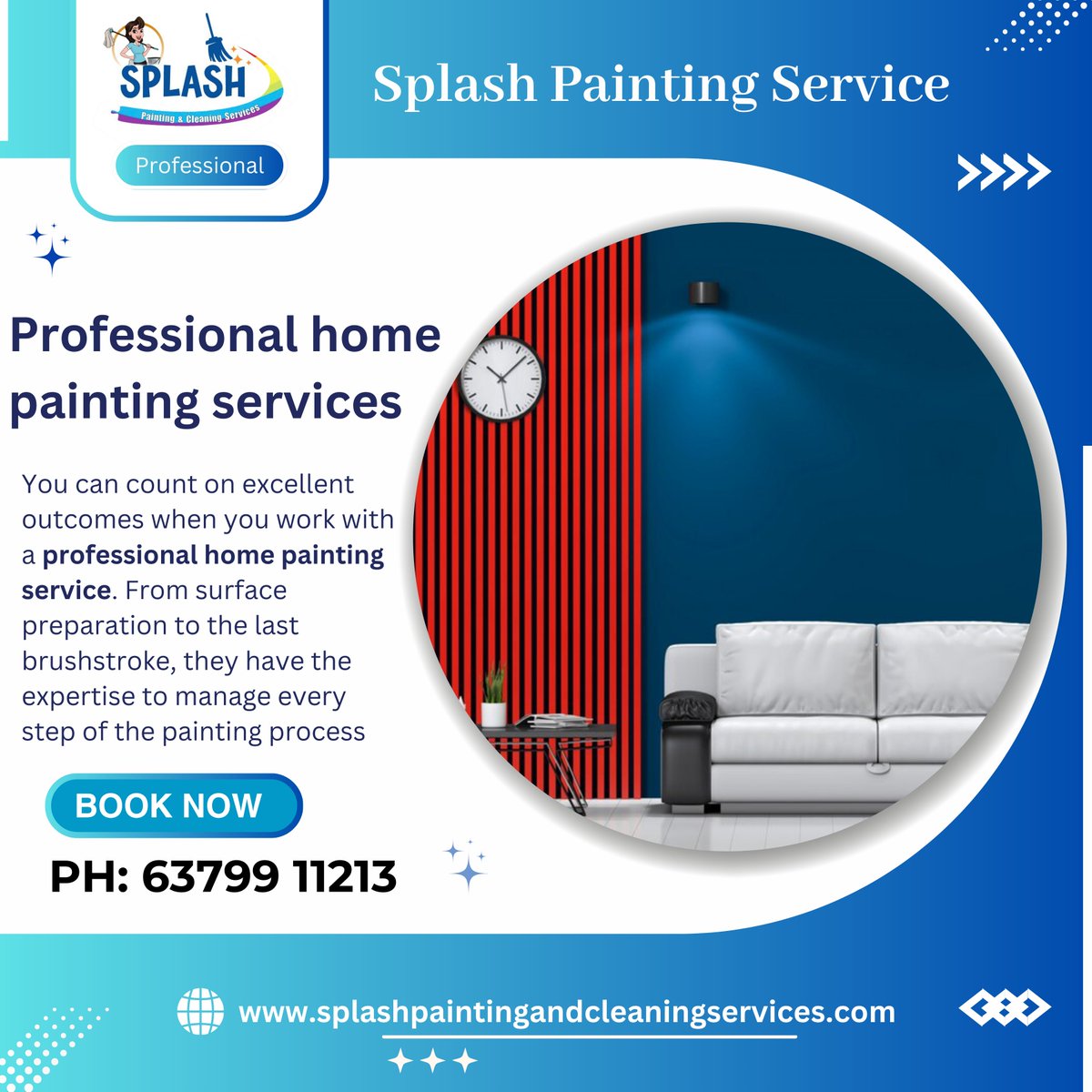 splash_pnc's tweet photo. Splash Painting Services in Chennai...!🎨🖌
Do You Want Change Your Walls Look Like This...?🏠
PH: 63799 11213
https://t.co/TD6ED9udo7
.
.
.
#home #painting #painters #colour #art #artist #artistry #artolic #homepaintingservices #housepainting #commercialpainting #officepainting https://t.co/UMyq4dLJmk