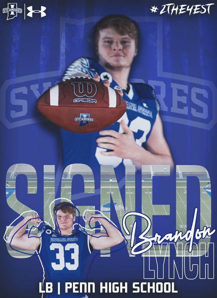The next Sycamore is <a href="/BrandonLynch33/">Brandon Lynch</a>! Brandon was a team captain in 2023 for Penn High School and earned All-Conference Honors after a 49 tackle and 9 sack season for the Kingsmen! 

#FearTheForest #2THE4EST