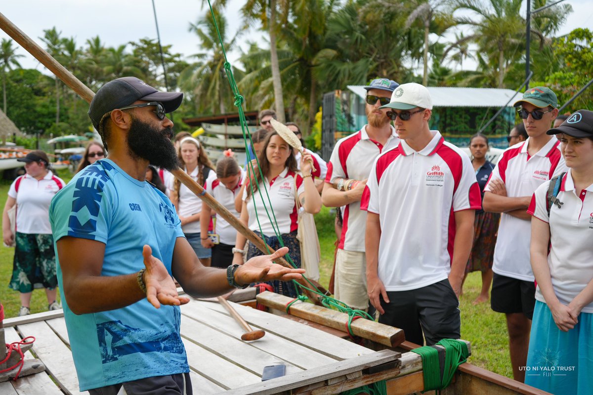 UtoNiYaloTrust's tweet photo. A privilege to have hosted students visiting from Griffith University yesterday to share some of the work that we do.

Vinaka vakalevu to @thinkpacific for continuing to partner with us and enabling us to share #MamaUto’s story 🌊 https://t.co/BJgeOBNRgx