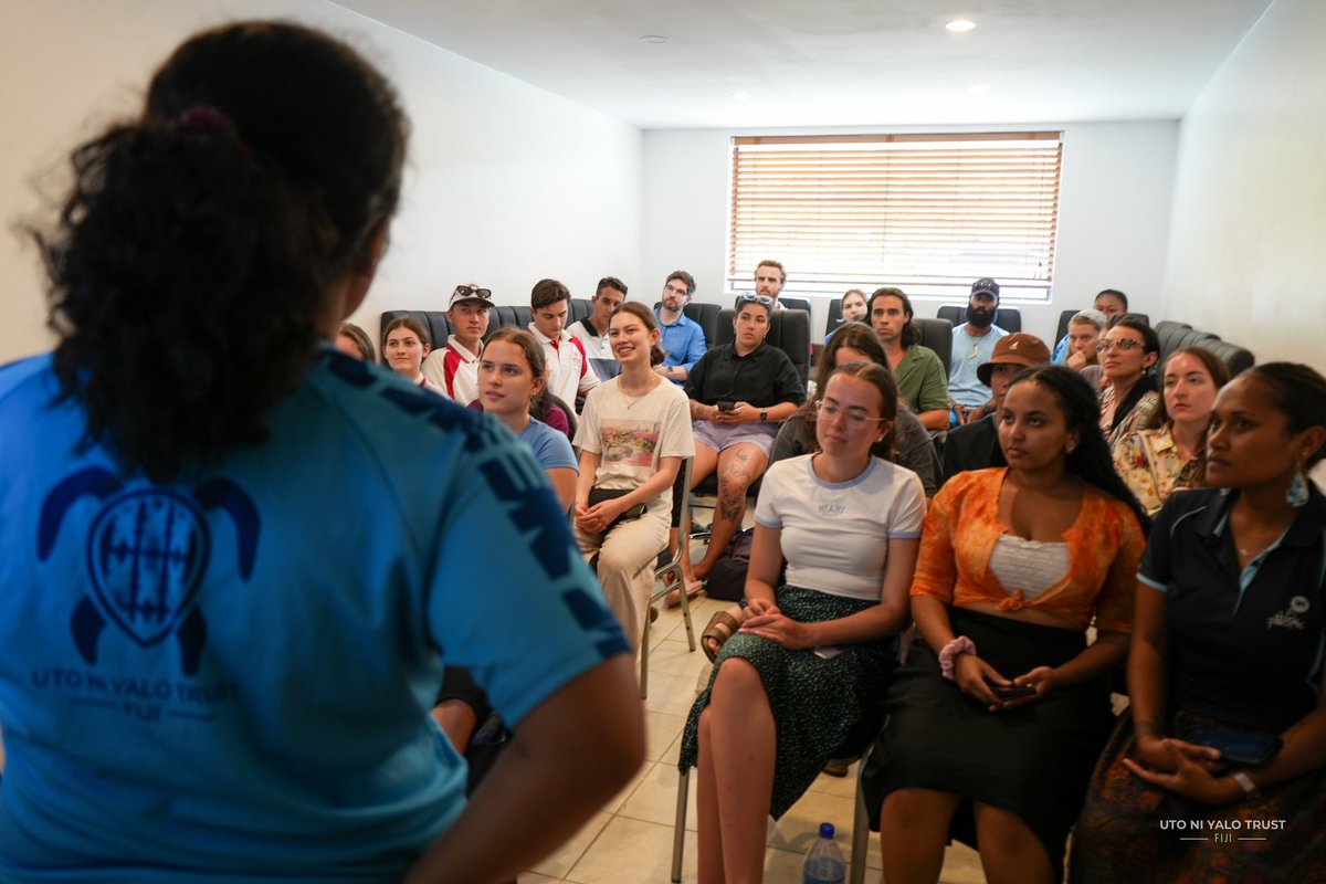 UtoNiYaloTrust's tweet photo. A privilege to have hosted students visiting from Griffith University yesterday to share some of the work that we do.

Vinaka vakalevu to @thinkpacific for continuing to partner with us and enabling us to share #MamaUto’s story 🌊 https://t.co/BJgeOBNRgx