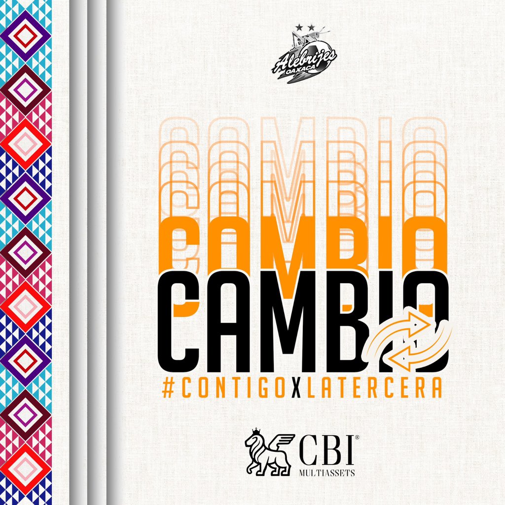 AlebrijesOaxaca's tweet photo. #ALEvsCORR 2T🕣
58'| cambió Alebrije
Sale: Isaí Gil.
Entra: José Franco
#ContigoXLaTercera⭐️
#AlebrijesEsOaxaca💚🖤🧡 https://t.co/IizFZH4qGA