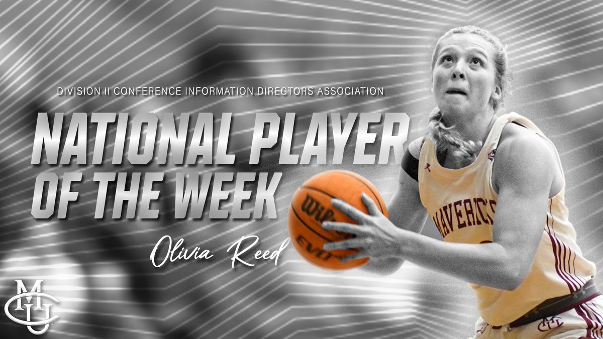 For the second time this season, Olivia Reed has been voted the D2CIDA national women's Division II Player of the Week🤘

#MavUp // #RumbleMavs