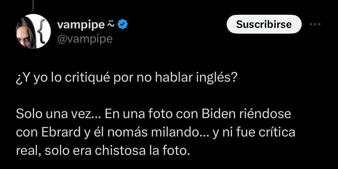 SoySimpsonito's tweet photo. – ¡Esos chairos se están burlando de Xóchitl por cómo habla inglés! 😡
– ¡Y tú te burlaste de AMLO por no saberlo, Vampipe!
– Sí, pero yo lo hice con gracia.😌 https://t.co/IdxZsV357E