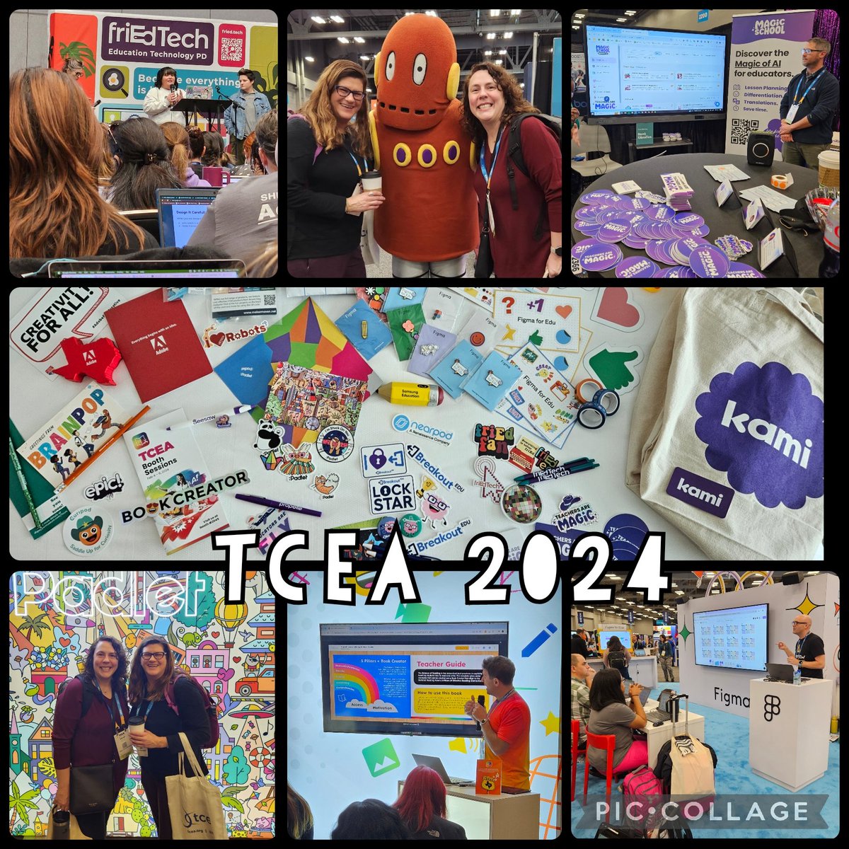 I always have a good time at #TCEA! Bringing back lots of ideas &amp; swag for my teachers! <a href="/FriscoISDTech/">Frisco ISD Tech</a> 🤓 🎉💻
