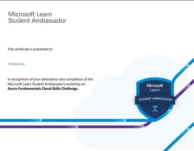 'Officially part of the Microsoft Learn Student Ambassador family! 🚀 Excited to champion technology, inspire others, and make an impact in the digital world. 💻✨ #MicrosoftAmbassador #TechInnovation #microsoftcertified #microsoftlearnstudentambassador #learning #microsoftazure