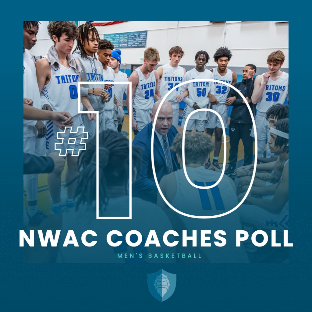 Your Tritons appear in the NWAC Coaches Poll for the 3rd time this season, coming in at #10 this week. 2nd half of region play starts tomorrow!!

#tritonpride