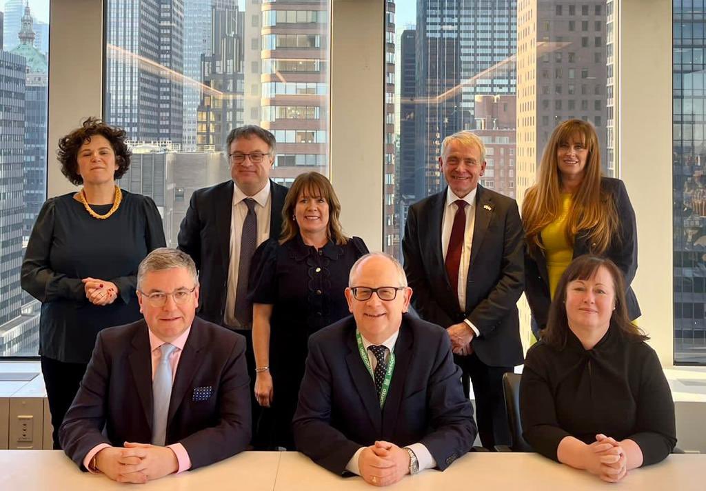 NI_Bureau's tweet photo. Great to have the opportunity to brief @CommonsNIAC during their visit to New York on the work of the NI Bureau in North America together with @Andrea_Haughian @InvestNI_AMER https://t.co/Bz6XFKGtsC