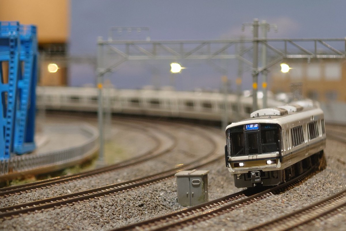 かき⭐︎2点おまとめ 221系 A1 未更新(路線記号併記・幌付)完成 TOMIXベースでKATOの幌を